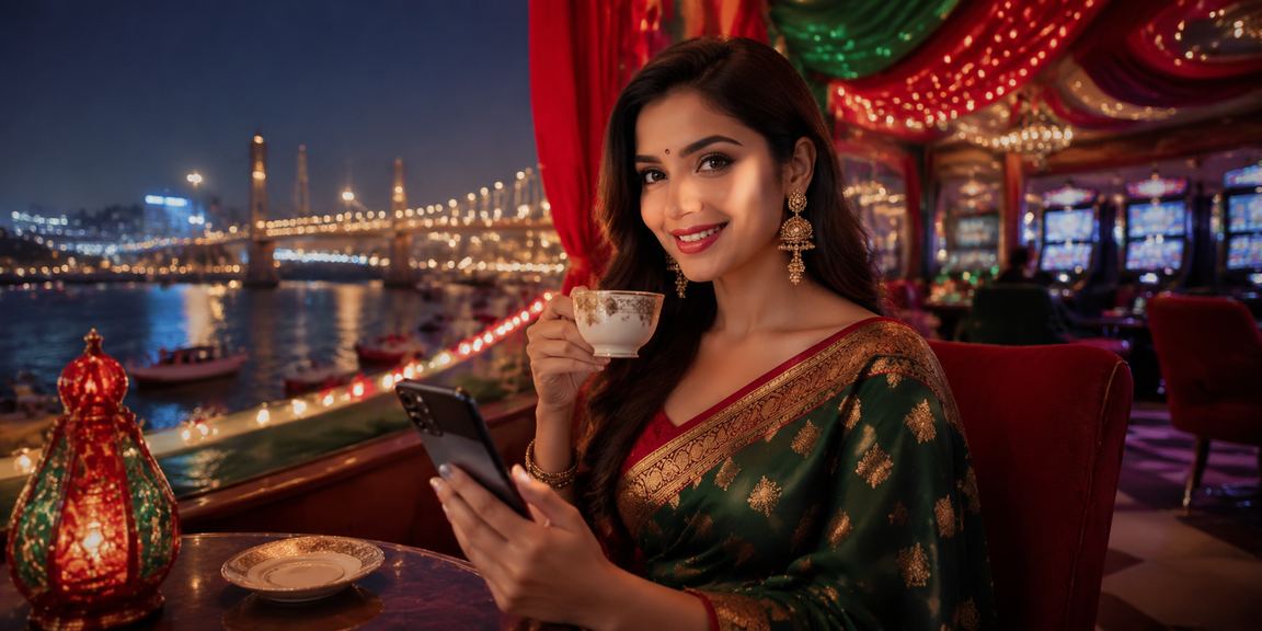 নারায়ণগঞ্জের একজন ব্যবহারকারী মোবাইলে ক্যাসিনো গেম বিশ্লেষণ করছেন
